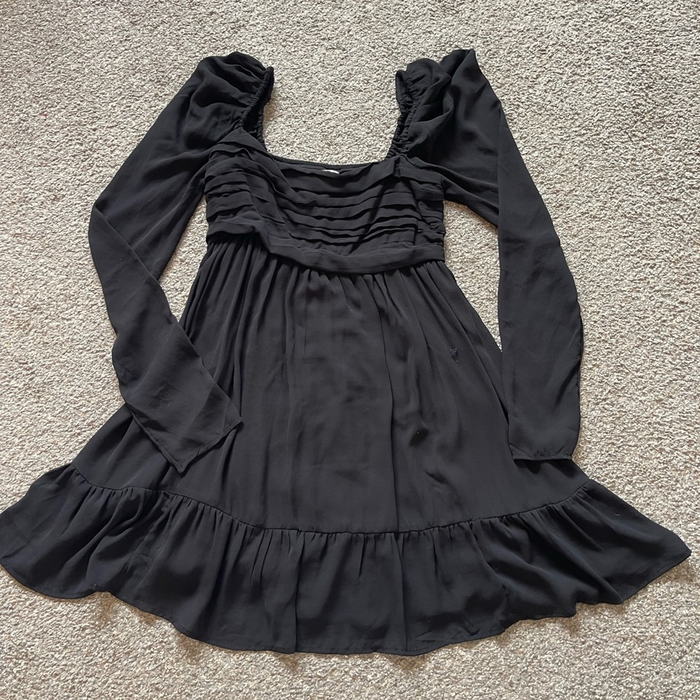 Abercrombie & Fitch Black Textured Top